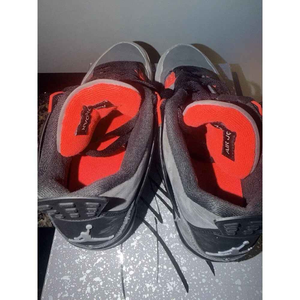 Jordan Air Jordan 4 Retro Infrared 2022 DH6927-061 Mid Top Sneaker Mens sz 9